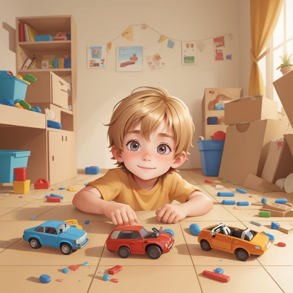 Benny’s Tidy Toy Time