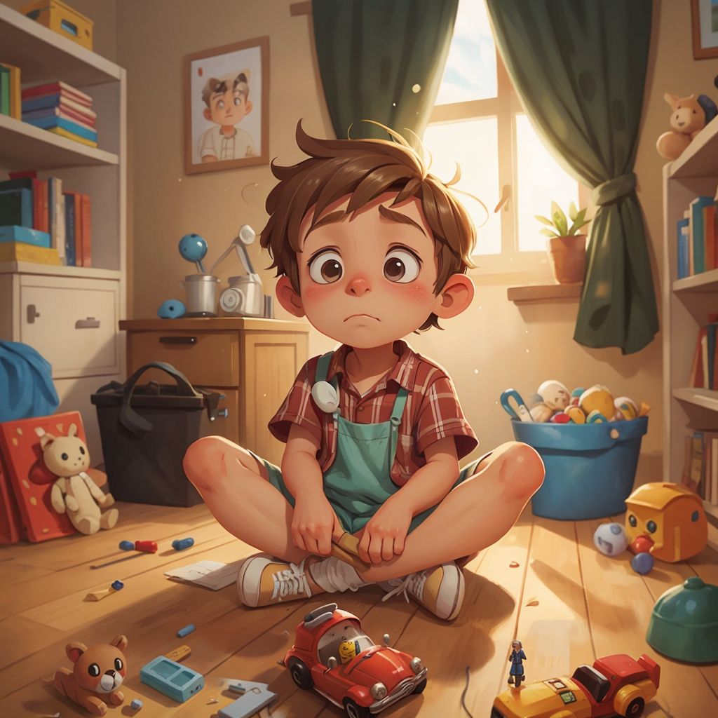 Charlie Cleans Up: A Story About Tidying Toys