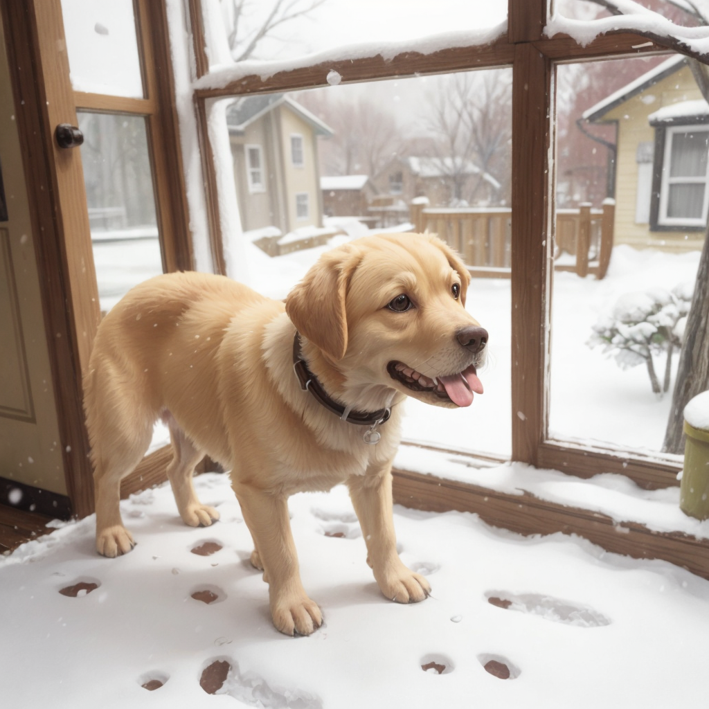 Daisy's First Snow
