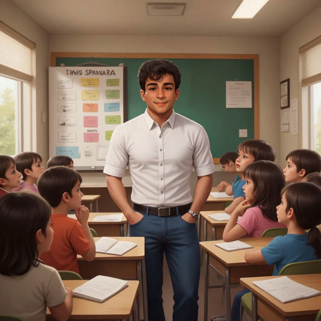 Dario y Daria aprenden español