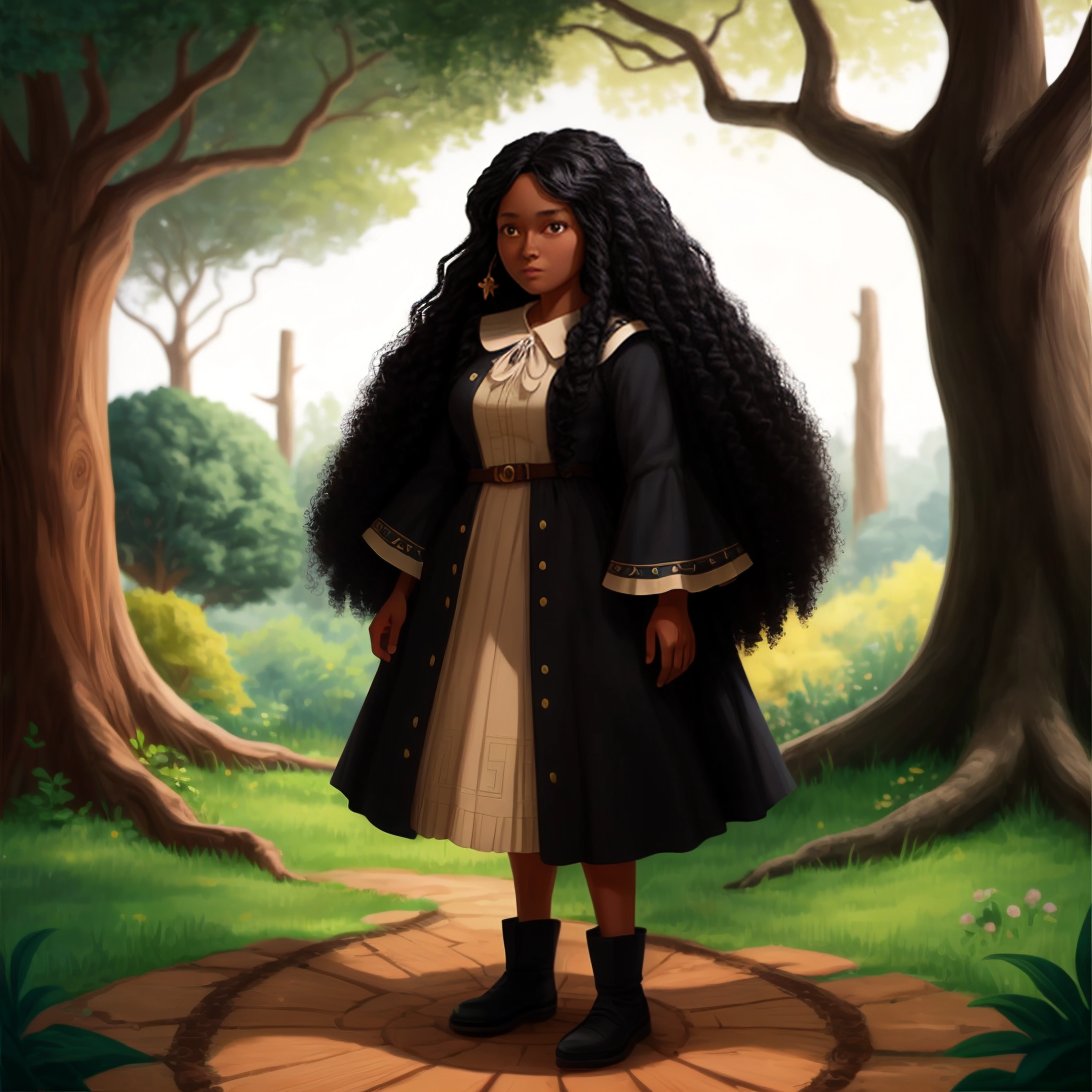 Elena and the Enchanted Rainbow Garden