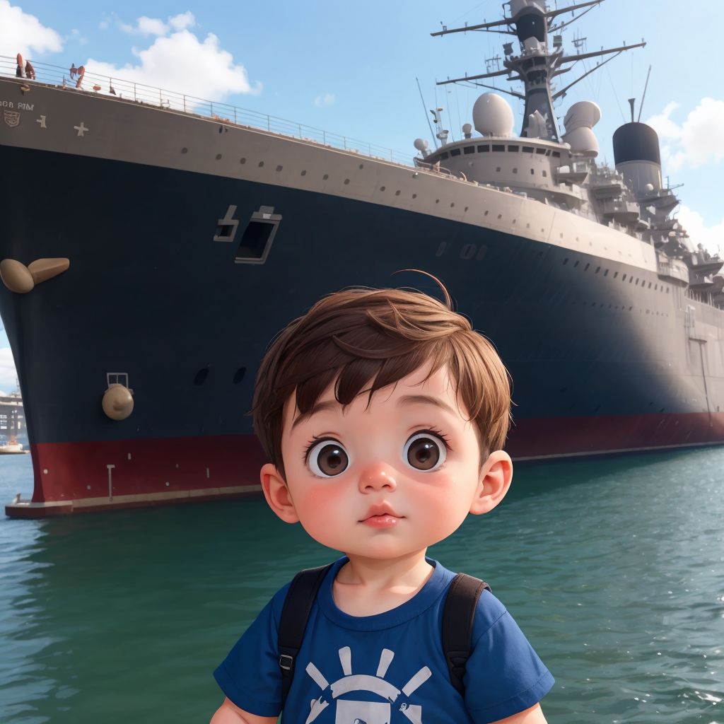 John Jr goes on the USS Port Royal (CG-73)