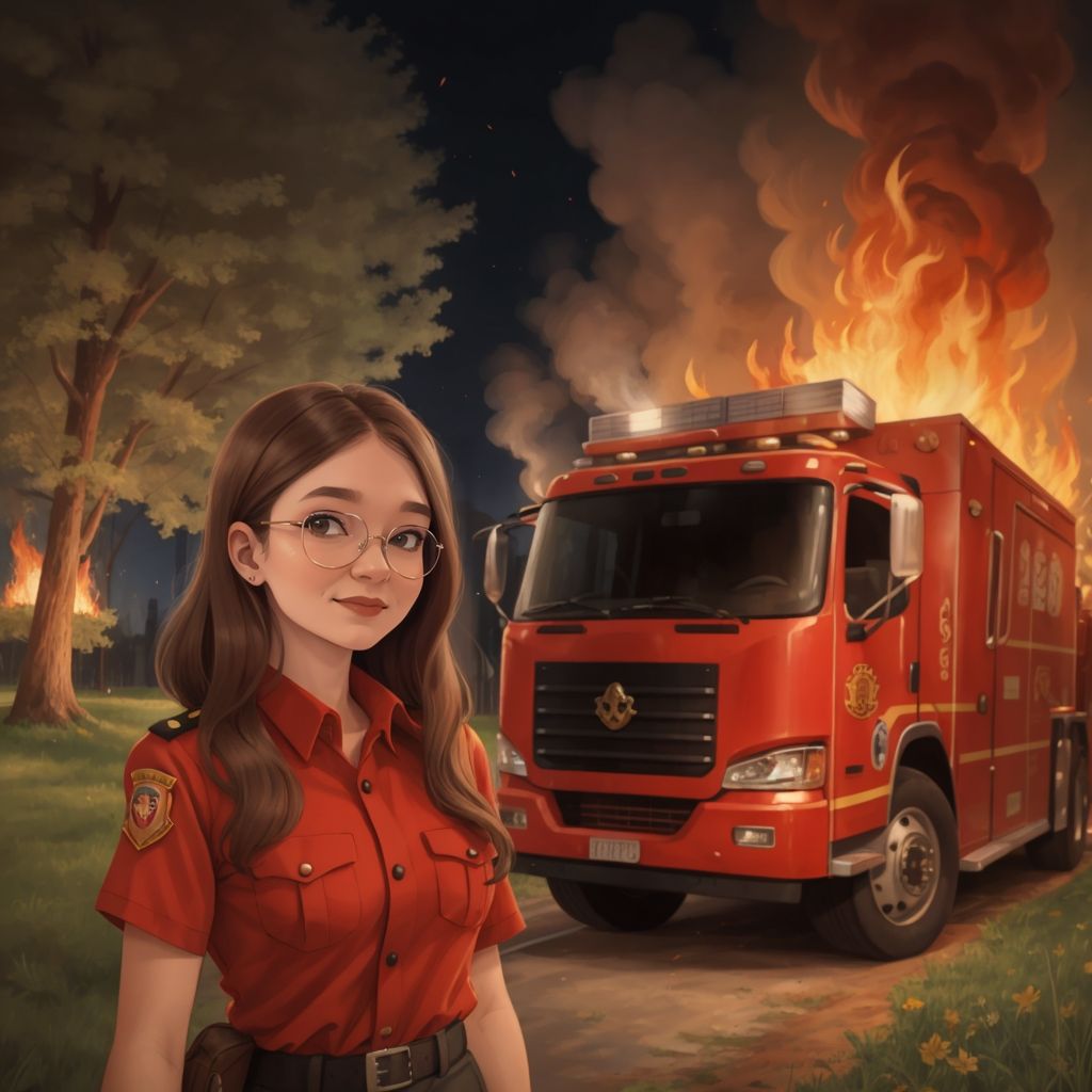 Klaudia learns about various professions