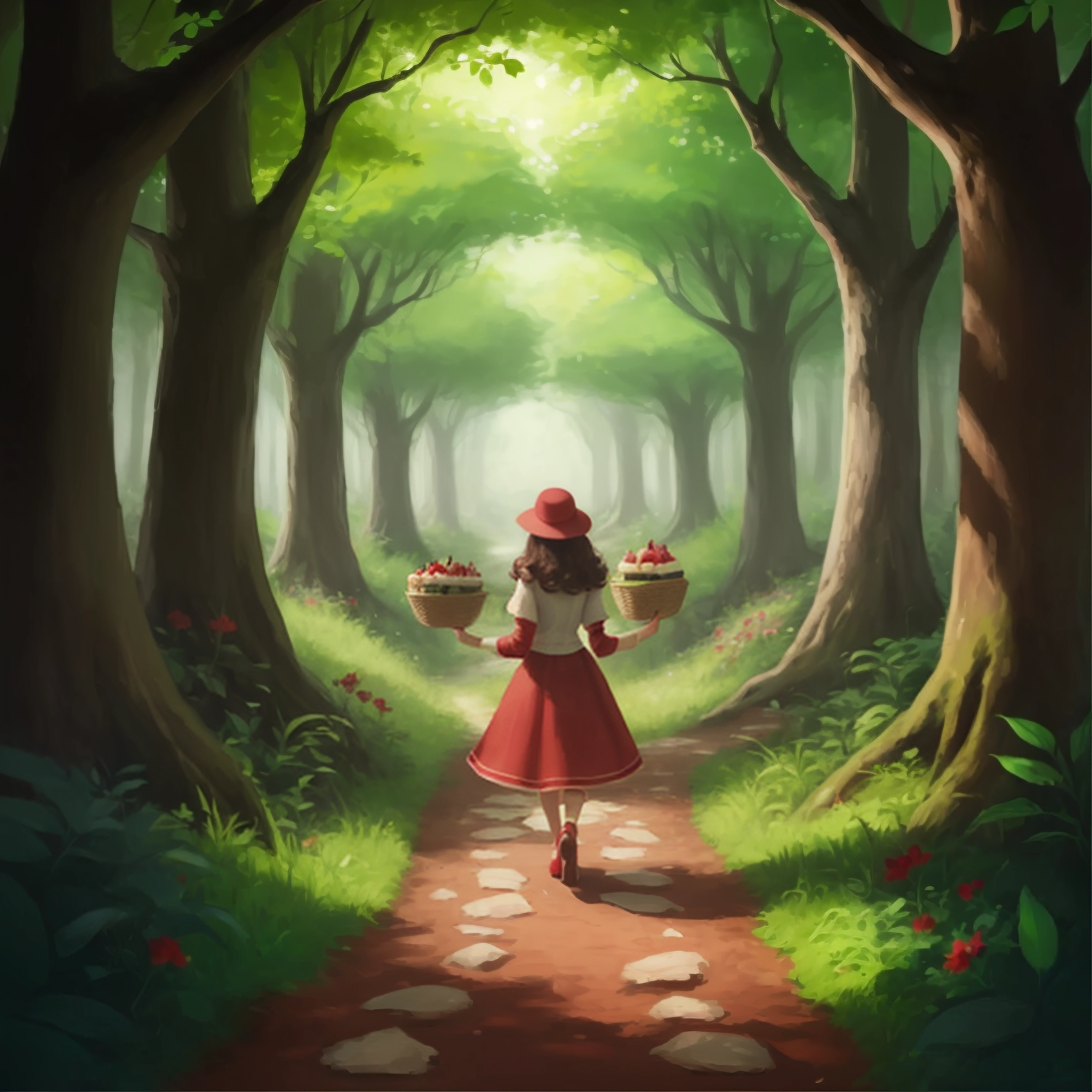 Le chaperon rouge 