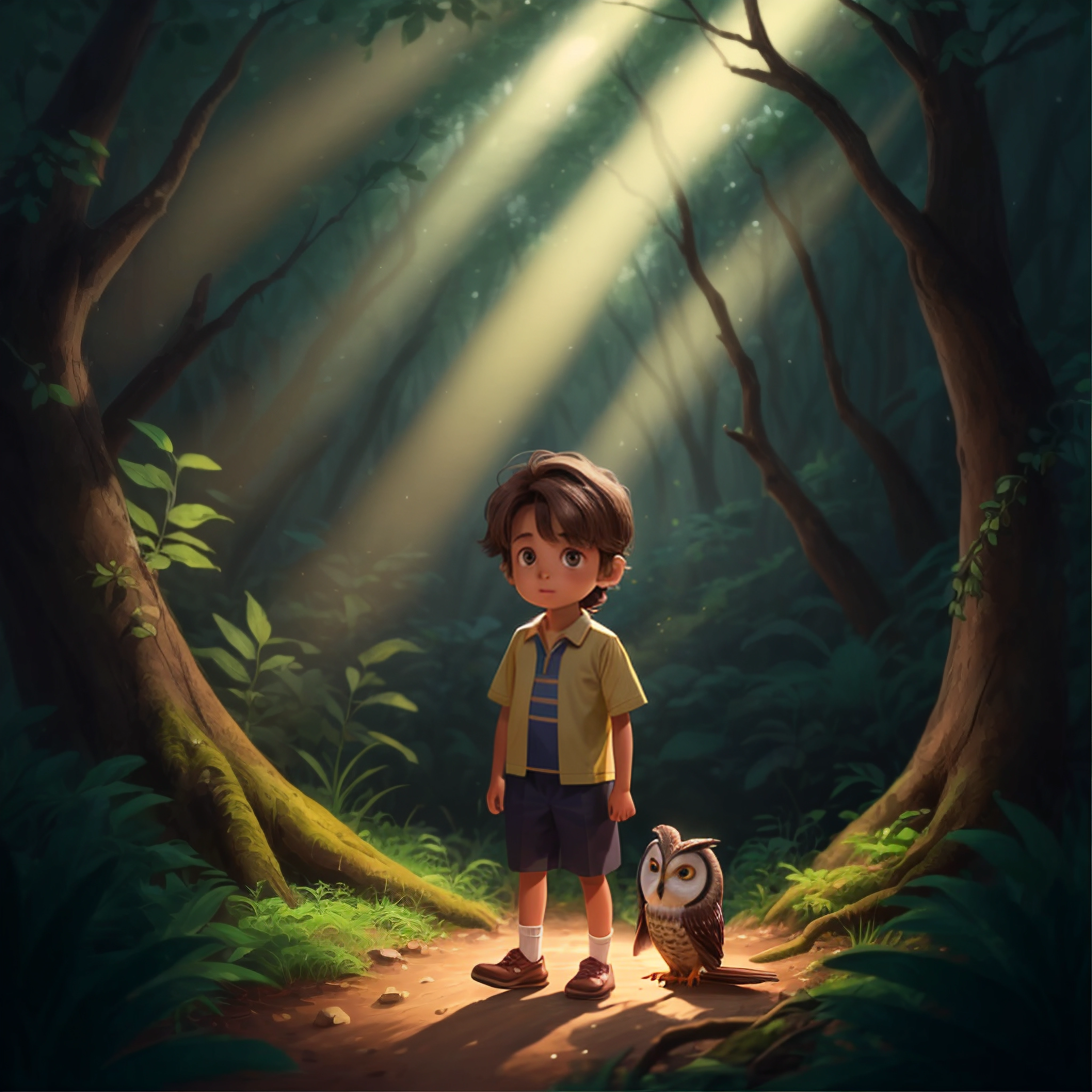 Little Raven's Journey: Magic Within