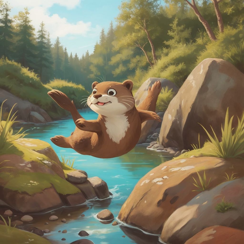 Ollie the Overly Optimistic Otter