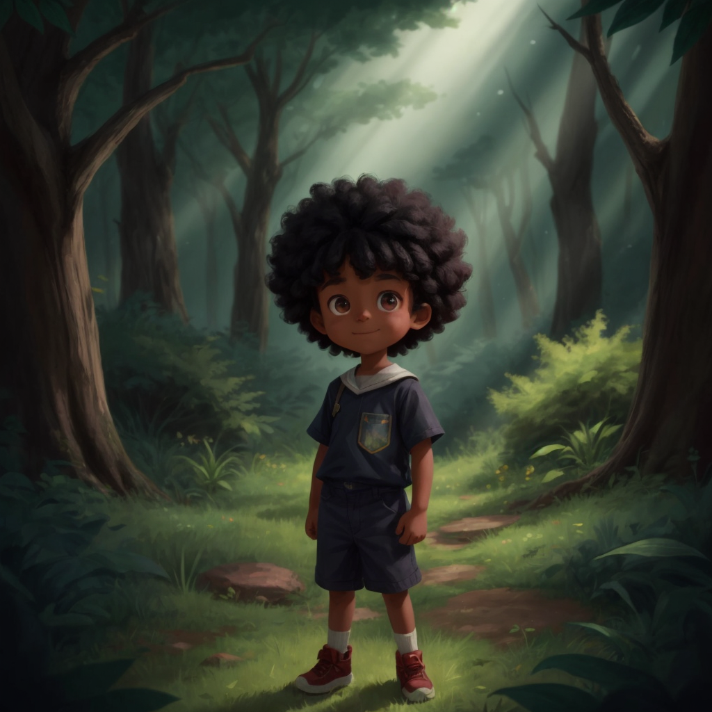 The Enchanted Forest and the Three Friends