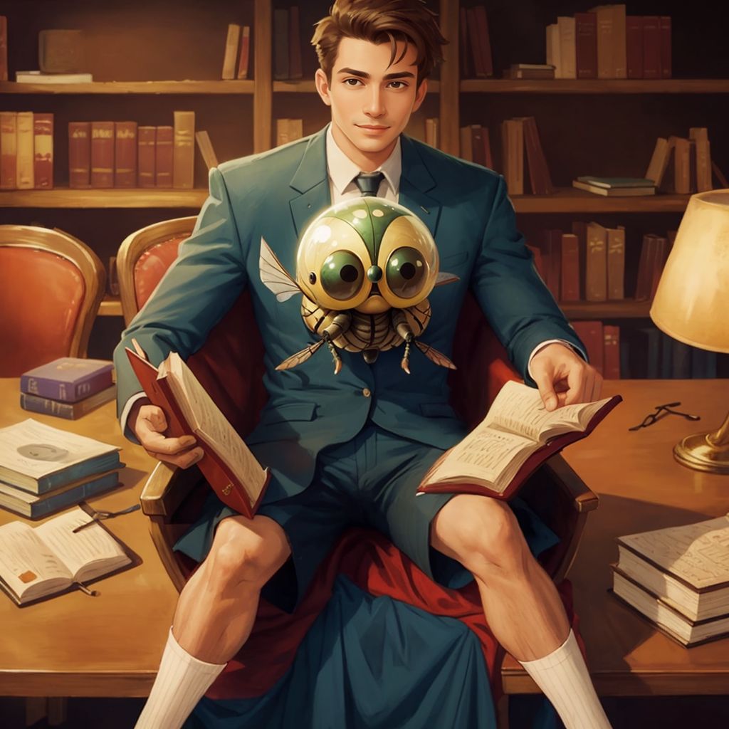 The Mutant Martian Superfly in the Library Media Center