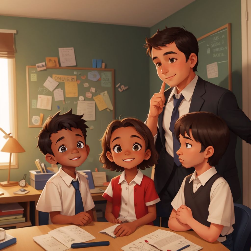 Title: Tommy and Sally’s Big Adventure in the Stock Market