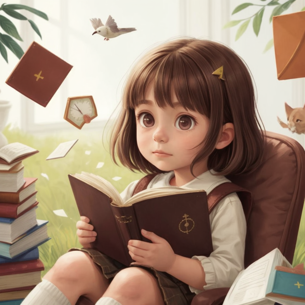 Як дівчинка Оленка вивчала абетку