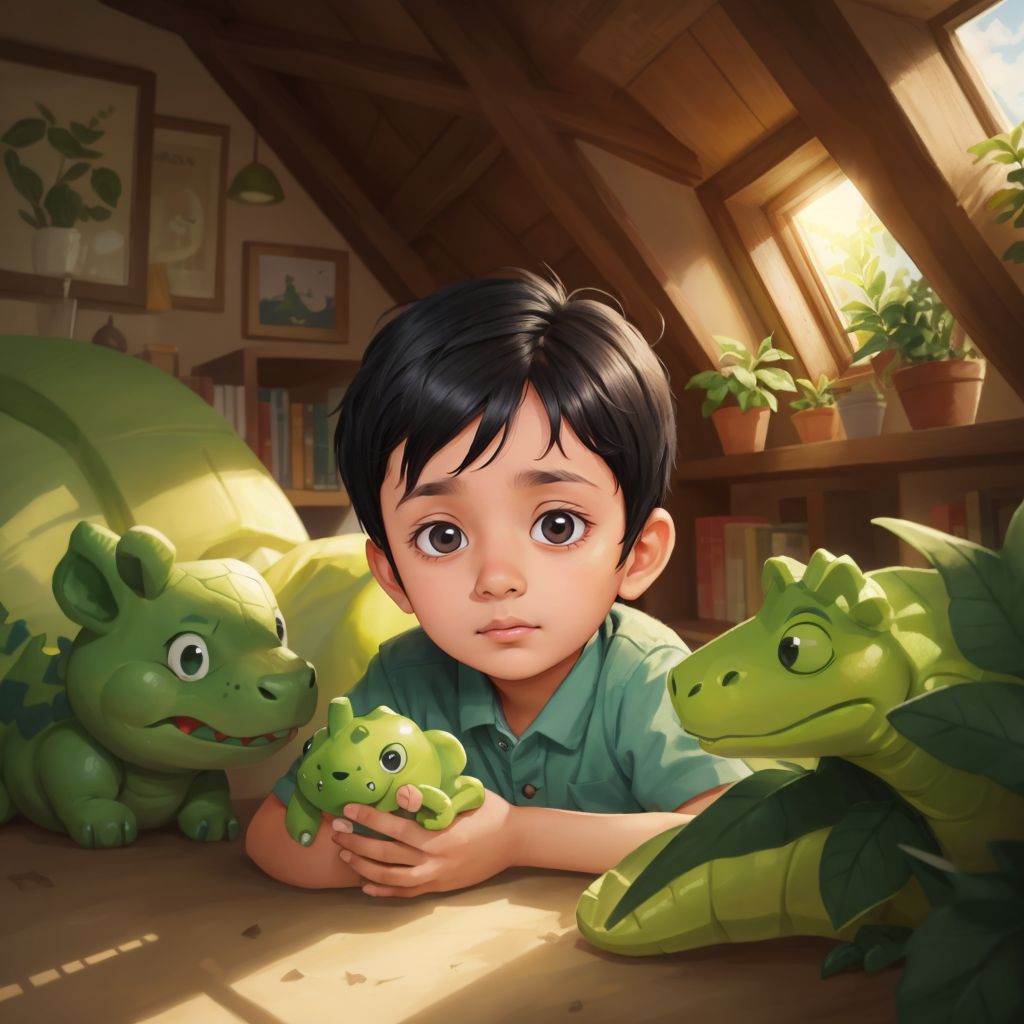 Yenu and the Magic Dinosaur"